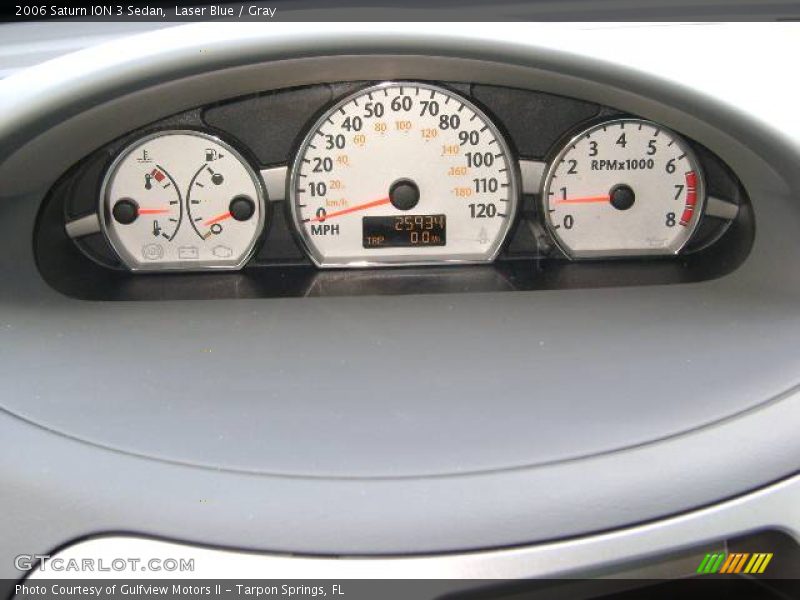 Laser Blue / Gray 2006 Saturn ION 3 Sedan