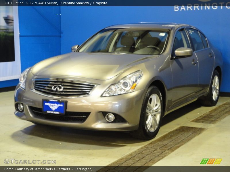 Graphite Shadow / Graphite 2010 Infiniti G 37 x AWD Sedan