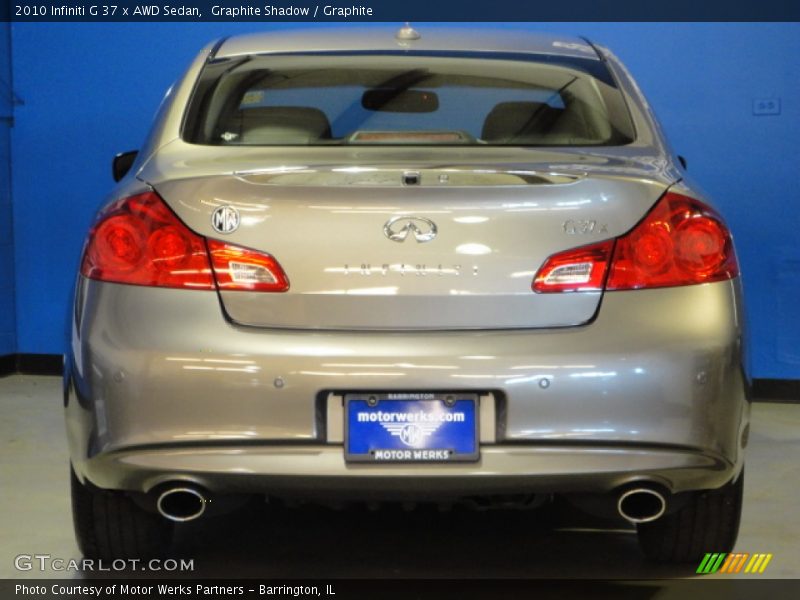 Graphite Shadow / Graphite 2010 Infiniti G 37 x AWD Sedan