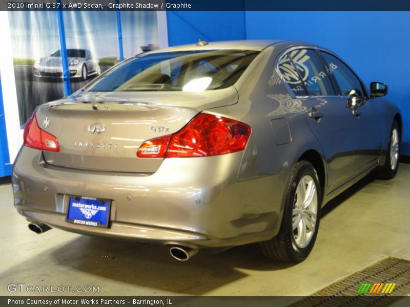 Graphite Shadow / Graphite 2010 Infiniti G 37 x AWD Sedan