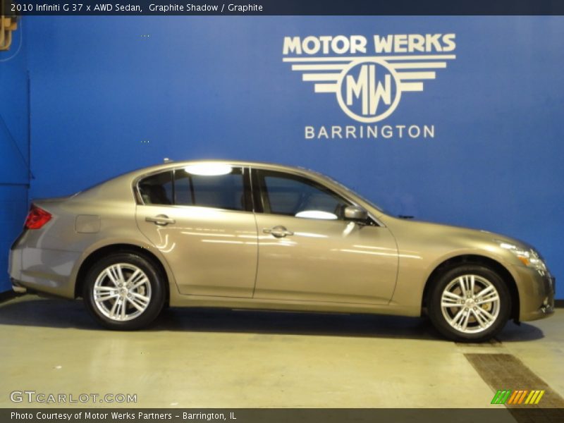 Graphite Shadow / Graphite 2010 Infiniti G 37 x AWD Sedan