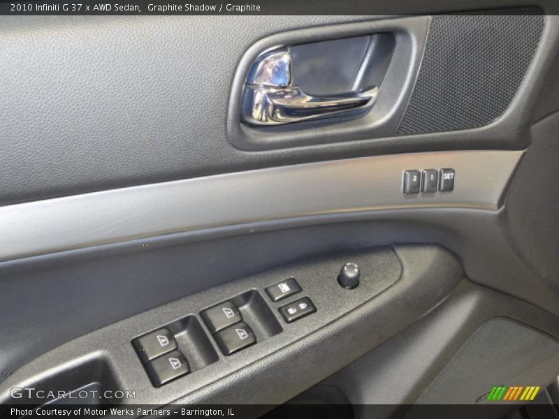 Graphite Shadow / Graphite 2010 Infiniti G 37 x AWD Sedan