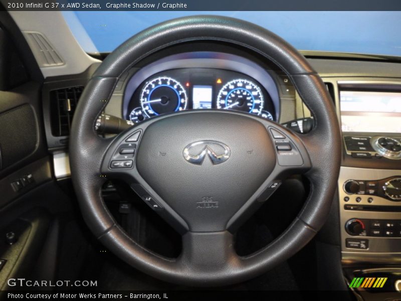 Graphite Shadow / Graphite 2010 Infiniti G 37 x AWD Sedan