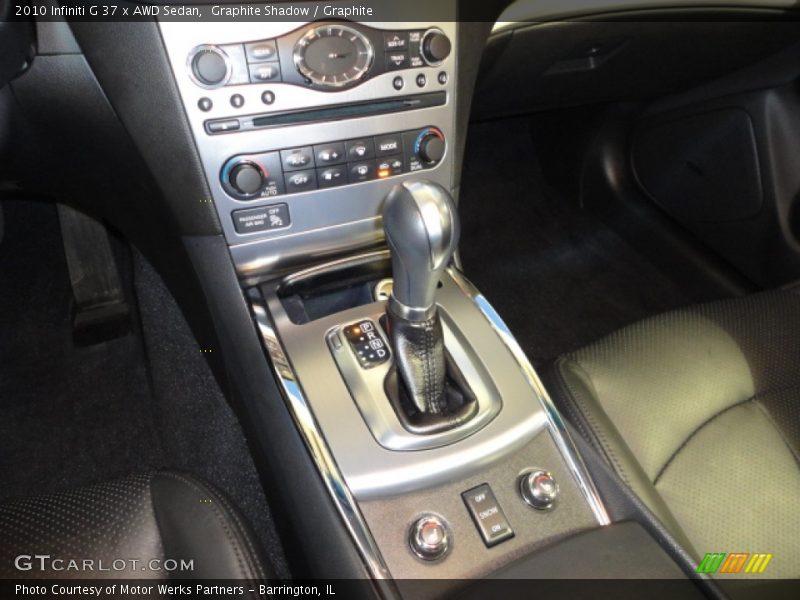 Graphite Shadow / Graphite 2010 Infiniti G 37 x AWD Sedan