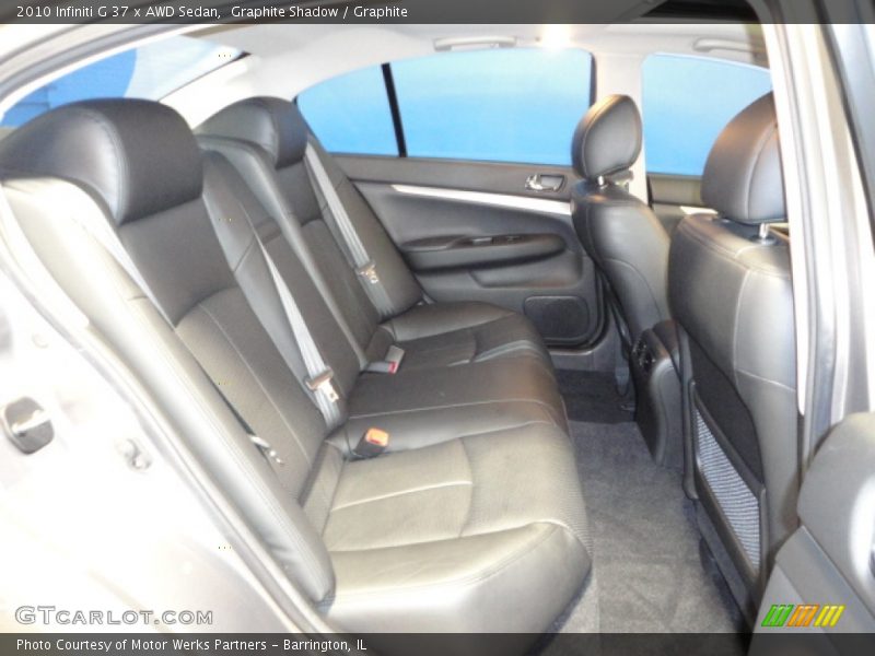 Graphite Shadow / Graphite 2010 Infiniti G 37 x AWD Sedan