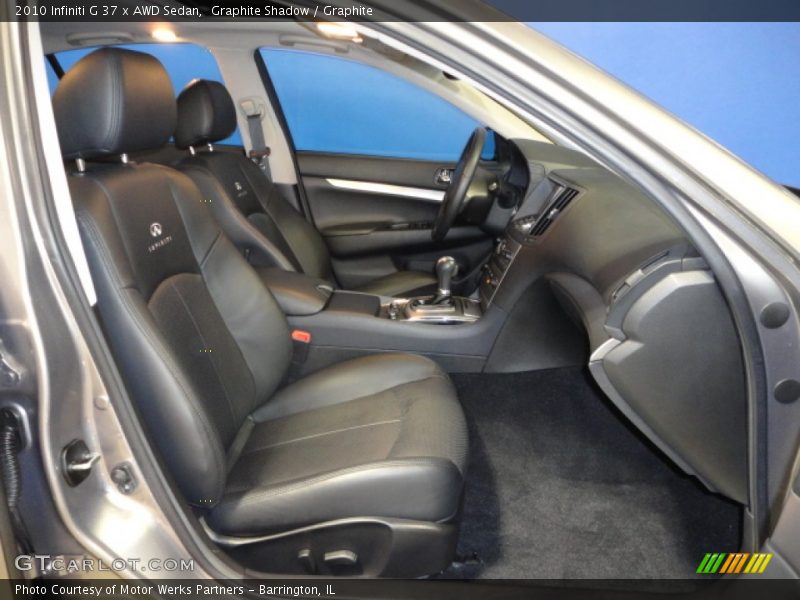 Graphite Shadow / Graphite 2010 Infiniti G 37 x AWD Sedan