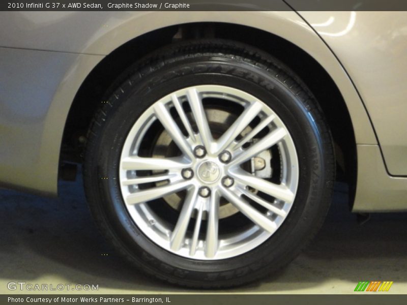 Graphite Shadow / Graphite 2010 Infiniti G 37 x AWD Sedan