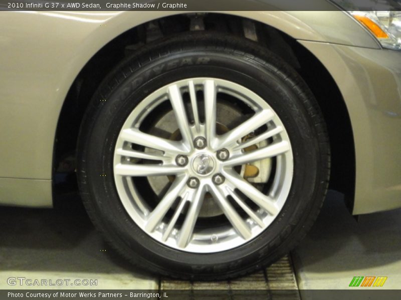 Graphite Shadow / Graphite 2010 Infiniti G 37 x AWD Sedan