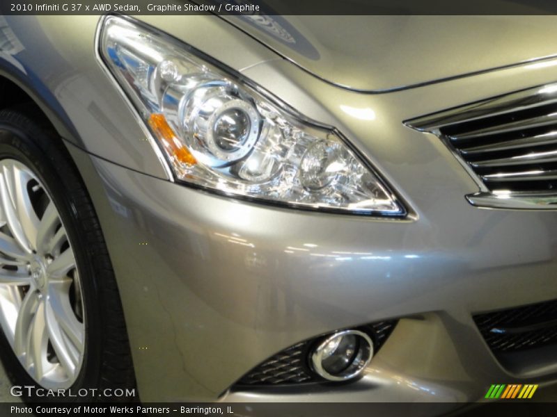 Graphite Shadow / Graphite 2010 Infiniti G 37 x AWD Sedan