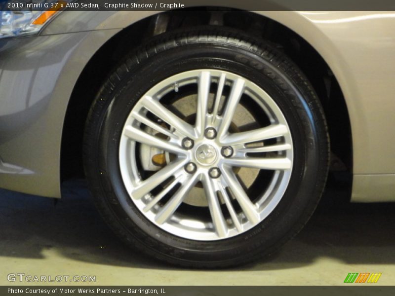 Graphite Shadow / Graphite 2010 Infiniti G 37 x AWD Sedan