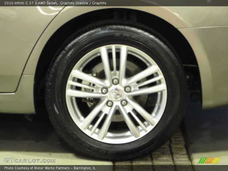 Graphite Shadow / Graphite 2010 Infiniti G 37 x AWD Sedan