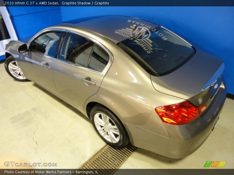 Graphite Shadow / Graphite 2010 Infiniti G 37 x AWD Sedan