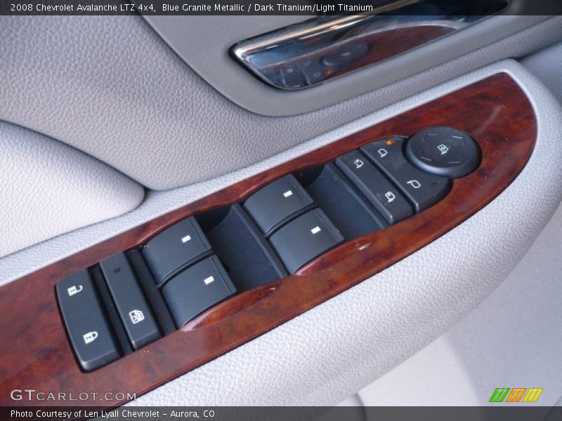 Blue Granite Metallic / Dark Titanium/Light Titanium 2008 Chevrolet Avalanche LTZ 4x4