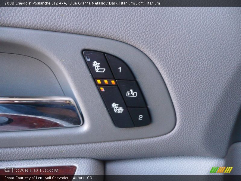 Blue Granite Metallic / Dark Titanium/Light Titanium 2008 Chevrolet Avalanche LTZ 4x4