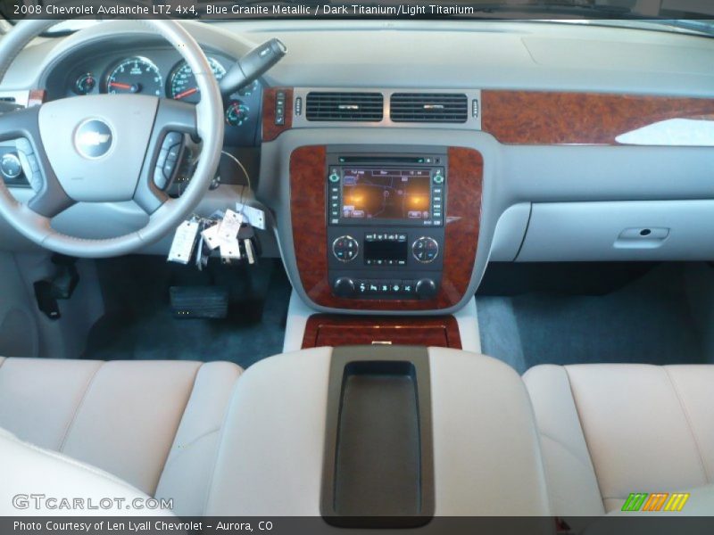 Blue Granite Metallic / Dark Titanium/Light Titanium 2008 Chevrolet Avalanche LTZ 4x4