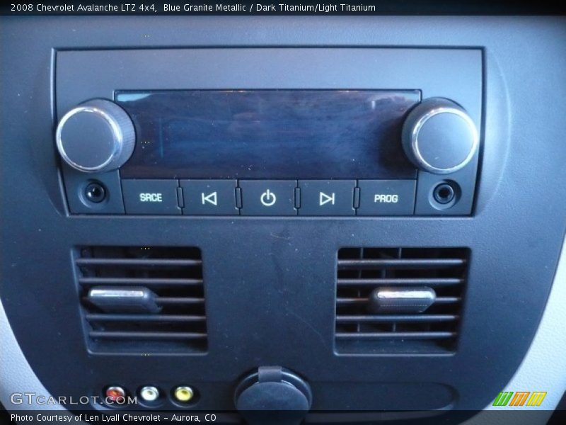 Blue Granite Metallic / Dark Titanium/Light Titanium 2008 Chevrolet Avalanche LTZ 4x4