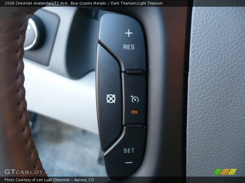 Blue Granite Metallic / Dark Titanium/Light Titanium 2008 Chevrolet Avalanche LTZ 4x4