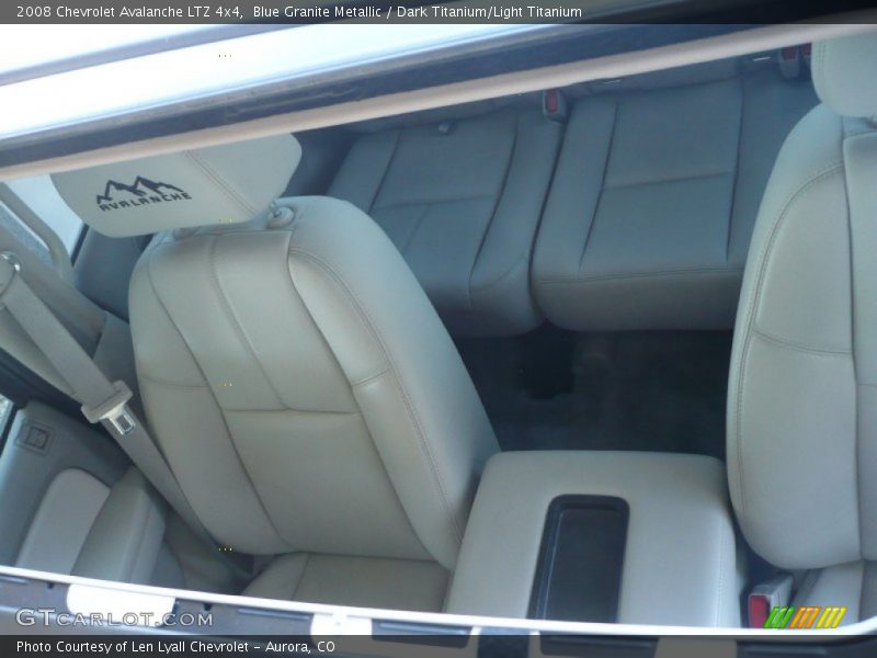 Blue Granite Metallic / Dark Titanium/Light Titanium 2008 Chevrolet Avalanche LTZ 4x4