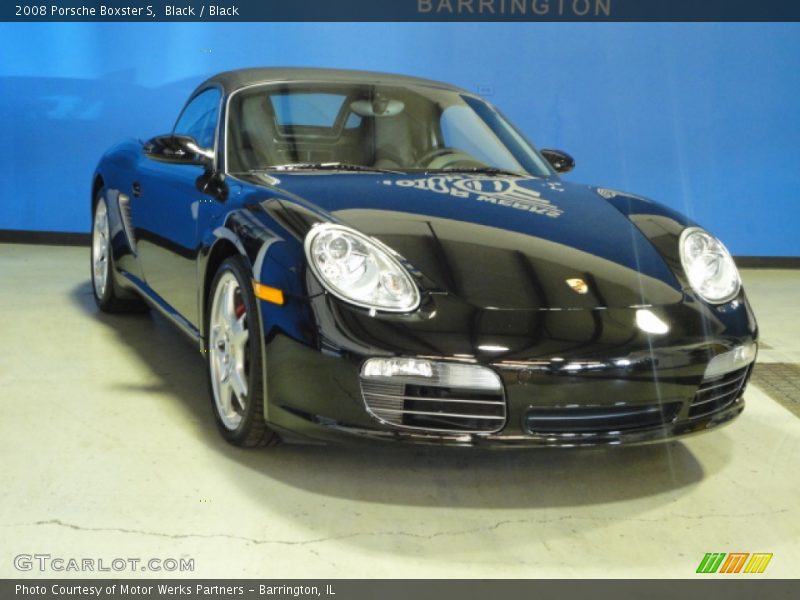 Black / Black 2008 Porsche Boxster S