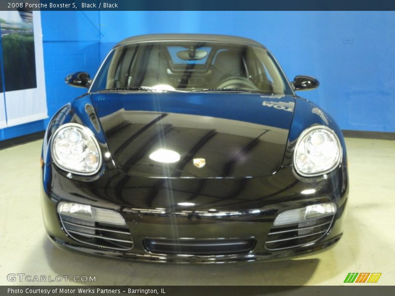 Black / Black 2008 Porsche Boxster S