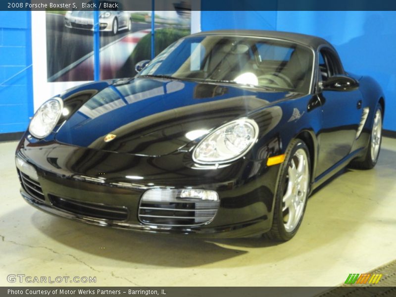 Black / Black 2008 Porsche Boxster S