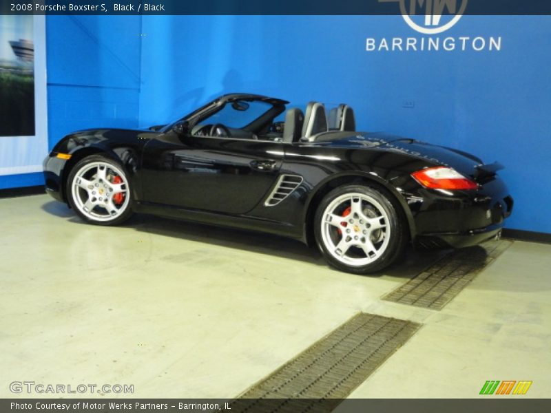 Black / Black 2008 Porsche Boxster S