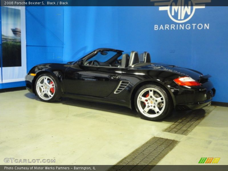 Black / Black 2008 Porsche Boxster S