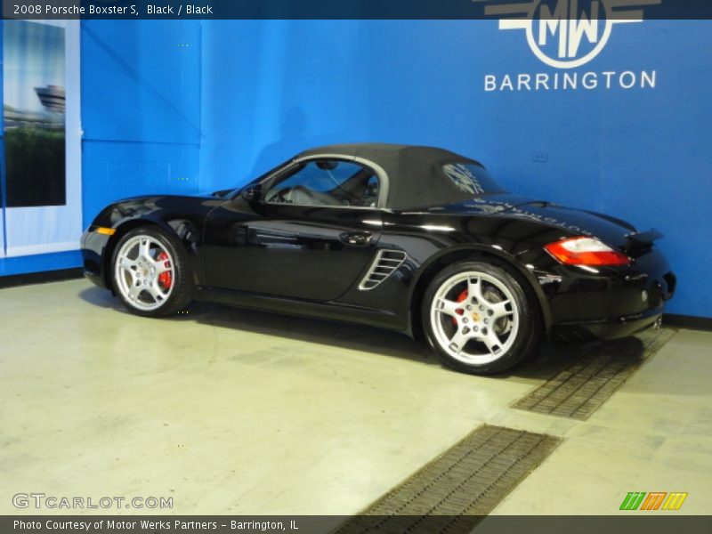 Black / Black 2008 Porsche Boxster S