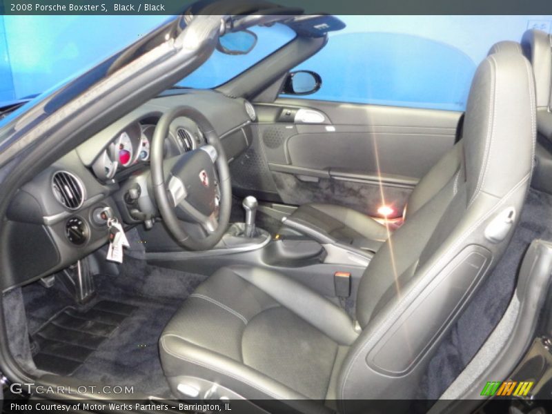 Black / Black 2008 Porsche Boxster S