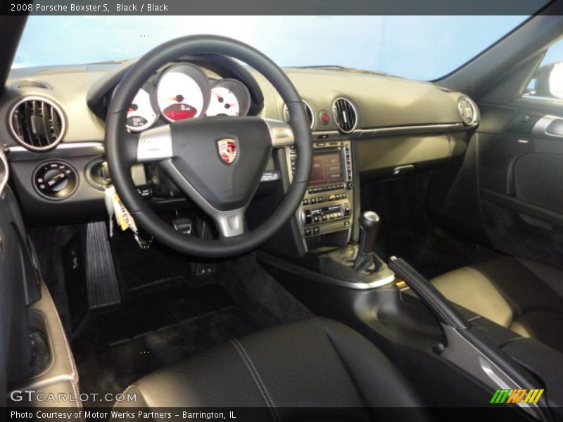 Black / Black 2008 Porsche Boxster S
