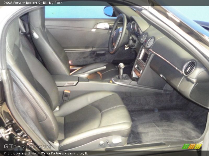 Black / Black 2008 Porsche Boxster S