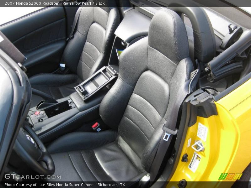 Rio Yellow Pearl / Black 2007 Honda S2000 Roadster
