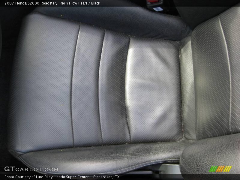 Rio Yellow Pearl / Black 2007 Honda S2000 Roadster