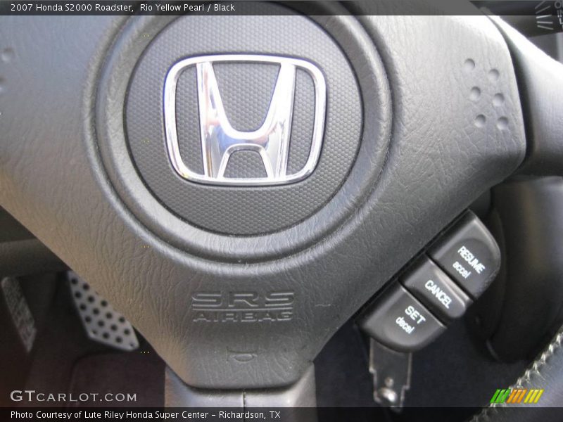 Rio Yellow Pearl / Black 2007 Honda S2000 Roadster