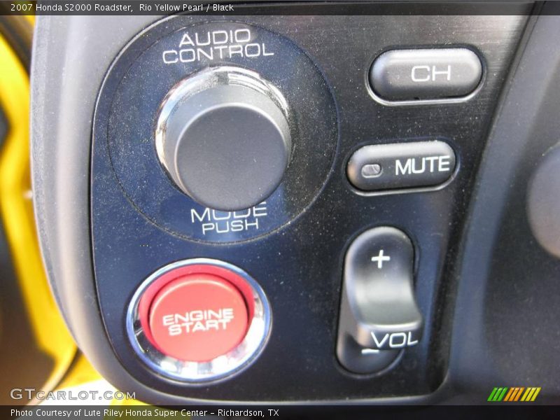 Rio Yellow Pearl / Black 2007 Honda S2000 Roadster