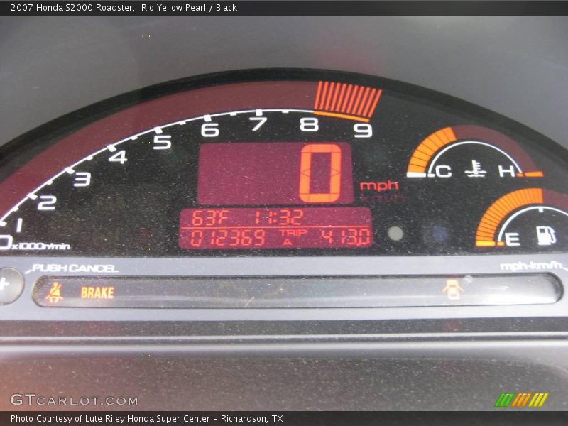 Rio Yellow Pearl / Black 2007 Honda S2000 Roadster