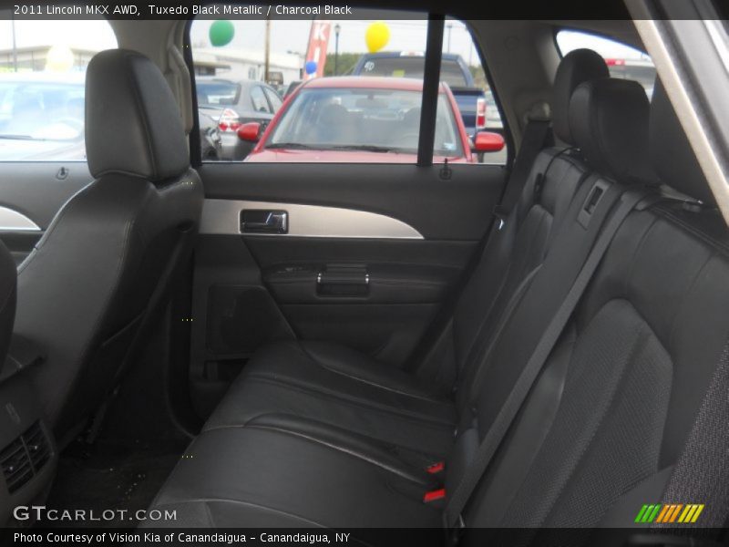 Tuxedo Black Metallic / Charcoal Black 2011 Lincoln MKX AWD
