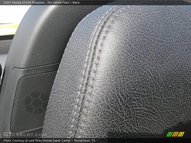 Rio Yellow Pearl / Black 2007 Honda S2000 Roadster