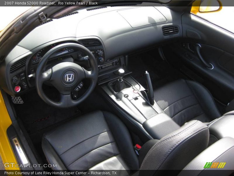Rio Yellow Pearl / Black 2007 Honda S2000 Roadster