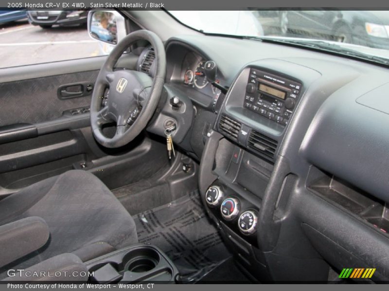  2005 CR-V EX 4WD Black Interior