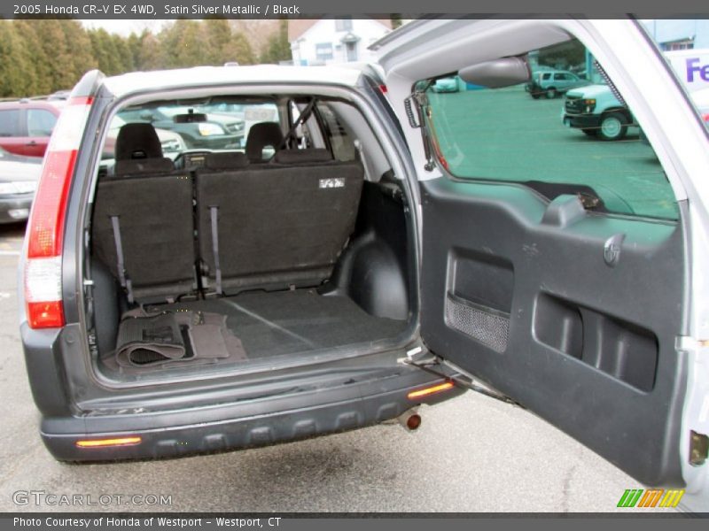 Satin Silver Metallic / Black 2005 Honda CR-V EX 4WD
