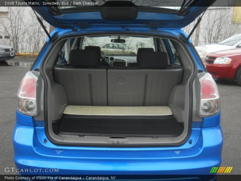 Speedway Blue / Dark Charcoal 2008 Toyota Matrix