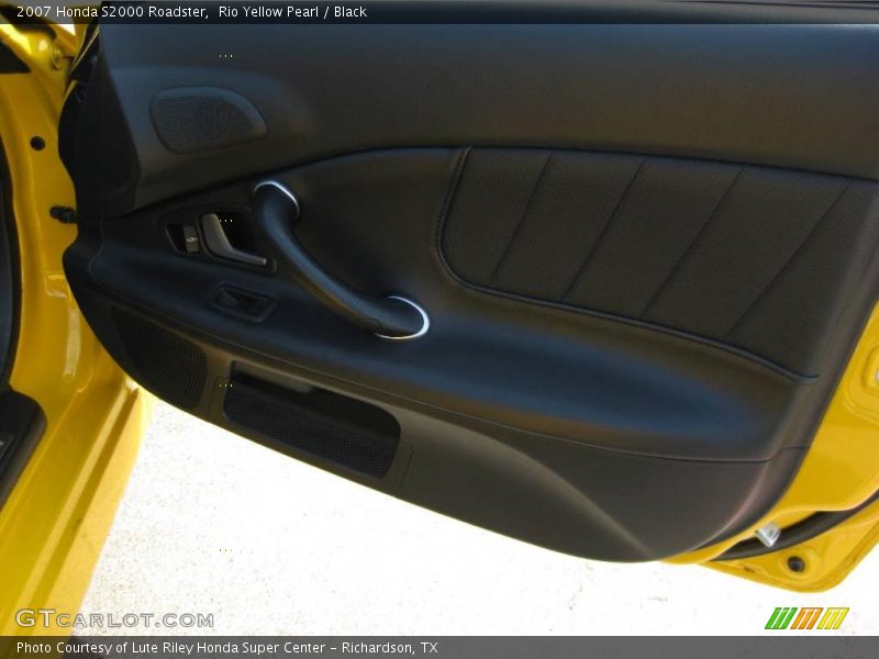 Rio Yellow Pearl / Black 2007 Honda S2000 Roadster