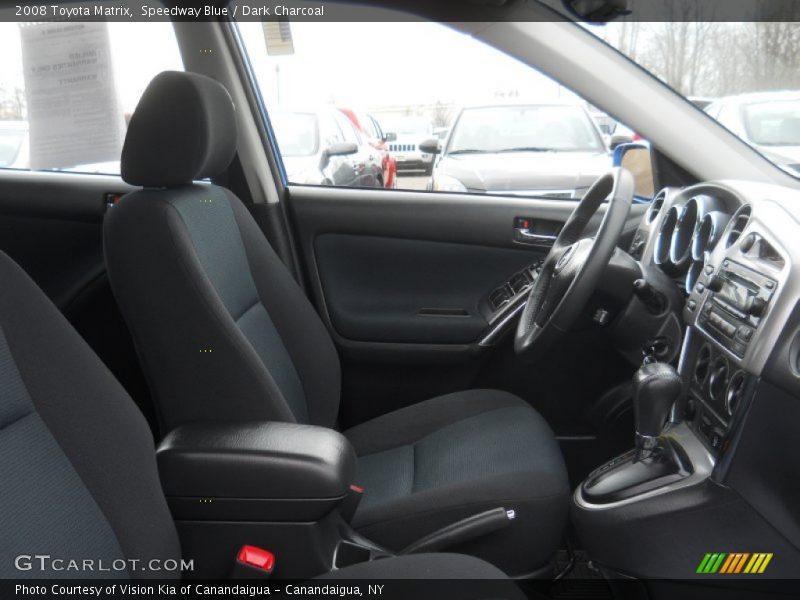 Speedway Blue / Dark Charcoal 2008 Toyota Matrix