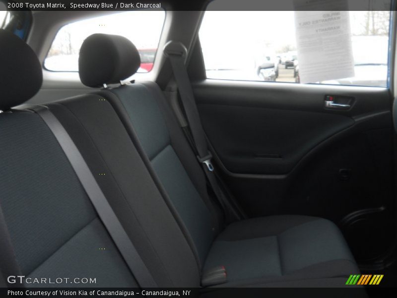 Speedway Blue / Dark Charcoal 2008 Toyota Matrix