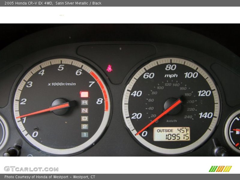  2005 CR-V EX 4WD EX 4WD Gauges