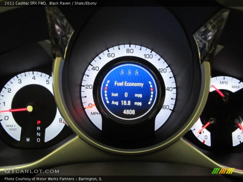  2011 SRX FWD FWD Gauges