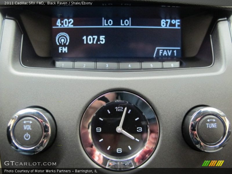 Black Raven / Shale/Ebony 2011 Cadillac SRX FWD