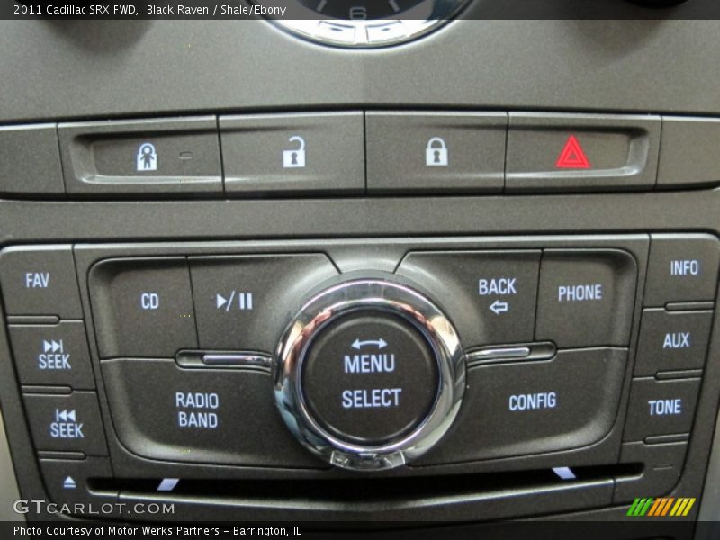 Controls of 2011 SRX FWD