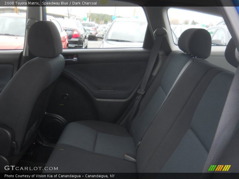 Speedway Blue / Dark Charcoal 2008 Toyota Matrix